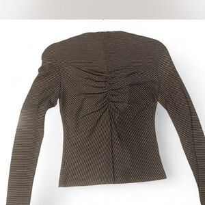 AllSaints Metallic Top